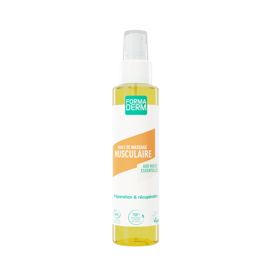 Huile de massage Musculaire Arnica et Gaulthérie certifiée BIO 100ml