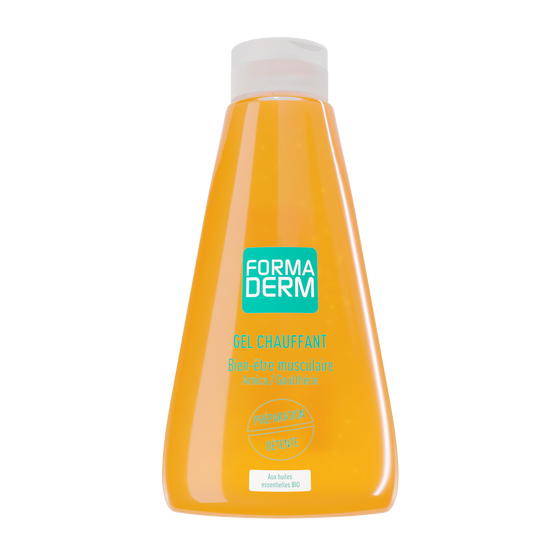 Gel chauffant - Arnica & Gaulthérie - Tensions musculaires 500 ml