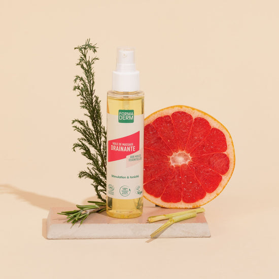 Huile de massage Drainante certifiée BIO 100ml