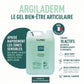 Argiladerm Gel argile verte bien-être articulaire Bidon 5L