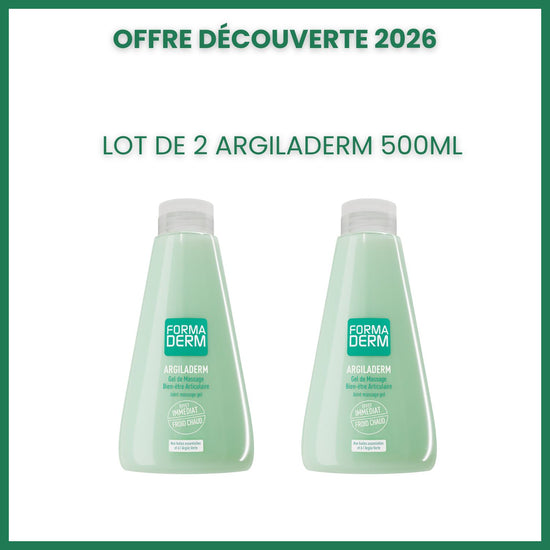 Pack x2 Argiladerm 500ml - (valable uniquement via l&