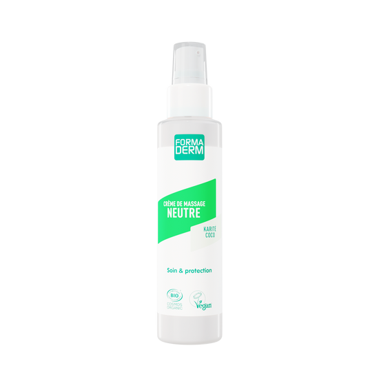 Crème de massage Neutre Coco et Karité sans parfum 100ml