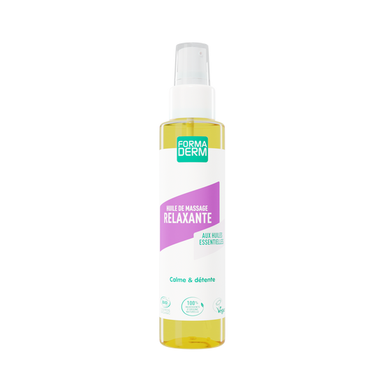 Huile de massage Relaxante Petit grain et Lavande BIO 100ml