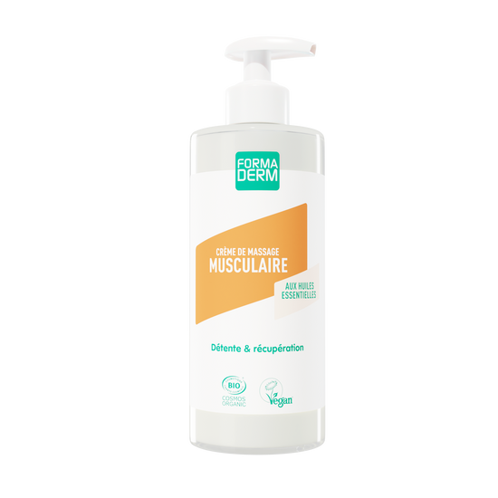 Crème de massage Musculaire Arnica et Gaulthérie BIO 500ml