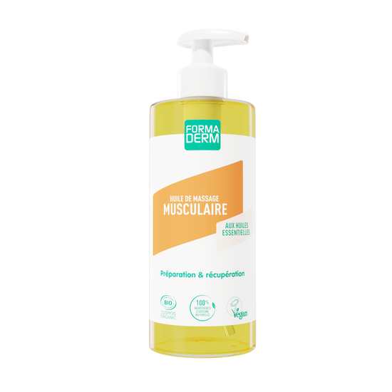 Huile de massage Musculaire Arnica et Gaulthérie BIO 500ml
