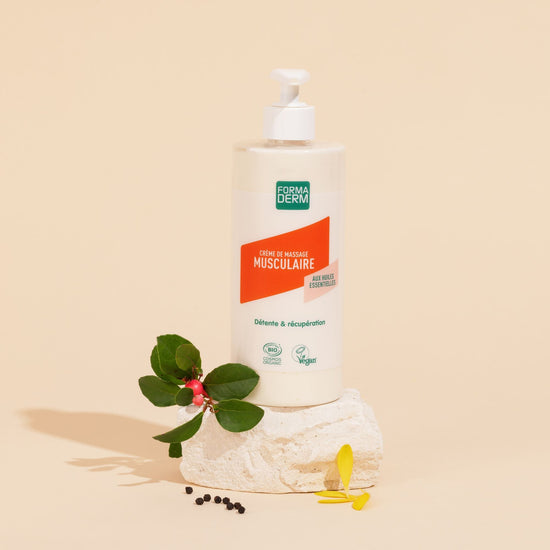 Crème de massage Musculaire Arnica et Gaulthérie BIO 500ml