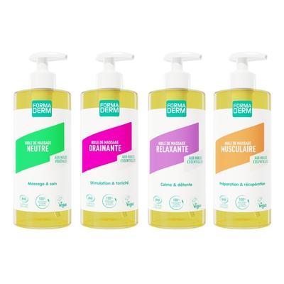 Pack découverte huiles certifiées Bio